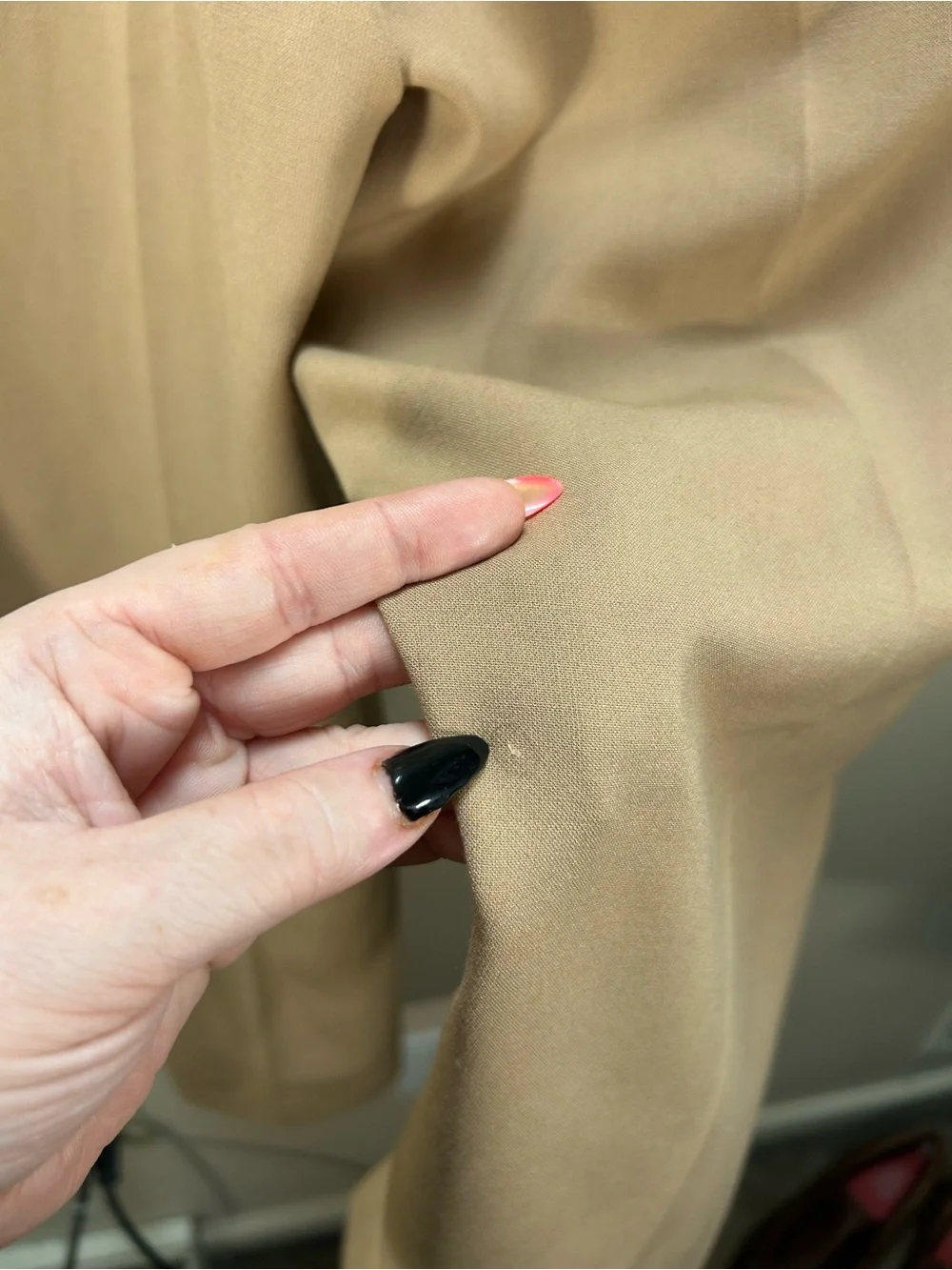 J.Crew Kate Camel Tan Straight Leg Four Season Stretch Pants Size 10